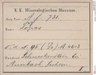 Etiketten zu Topas (NHMW-MIN-Af731)